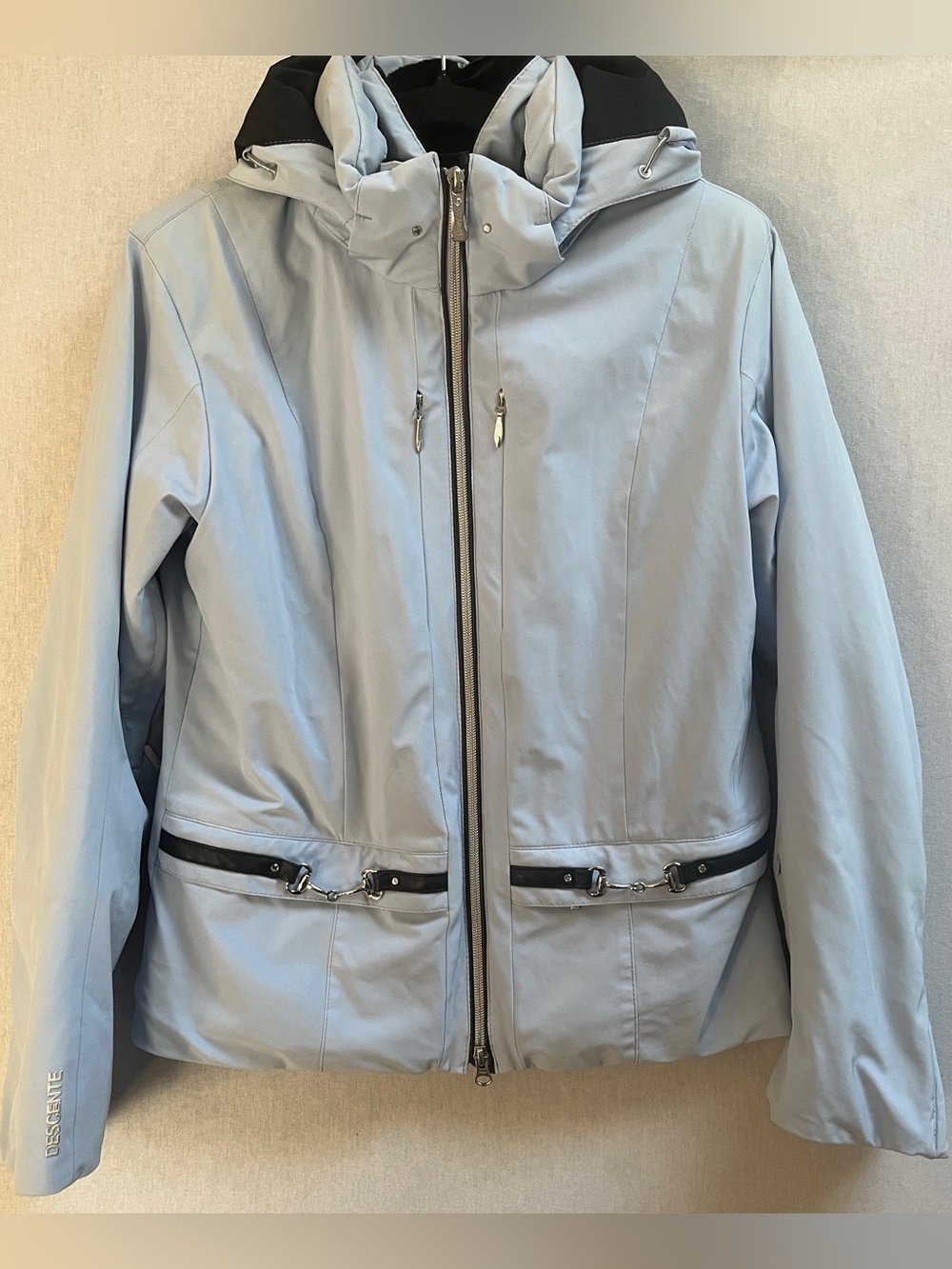 Descente Coti Waterproof Nylon Ski Snow Parka Jacket Sz 8